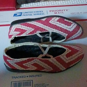 Apropos Red and White Women's Shoes